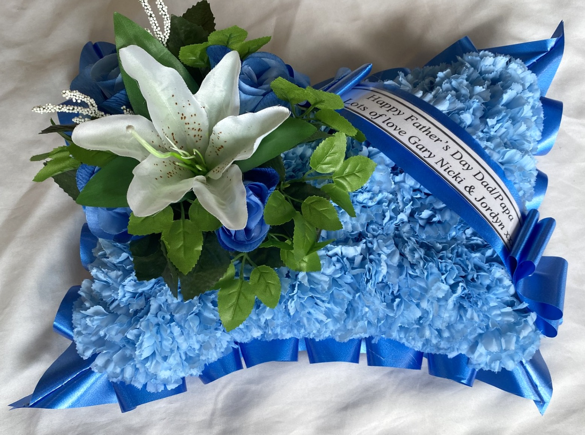 Blue Pillow 2