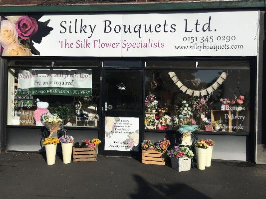 Silky Bouquets Shop Front