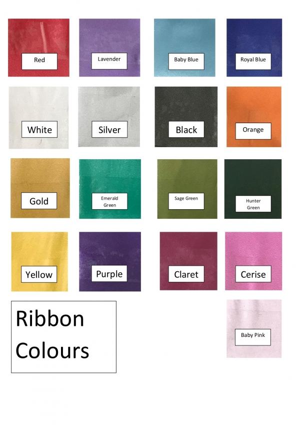 Ribbon edge colours