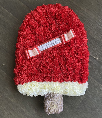 Strawberry Split Ice Lolly