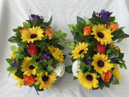 Sunflower Rainbow Pair 1