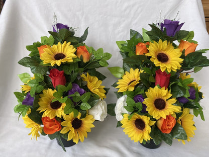 Sunflower Rainbow Pair