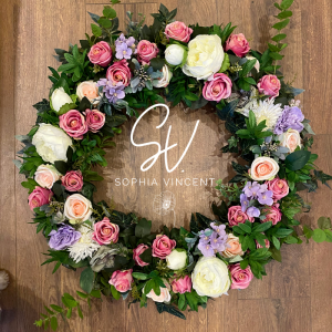 Door Wreath Rose