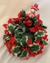 Open Christmas Snowman Wreath Tribute