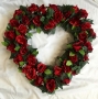 Red Rose Xmas Heart 2