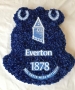 Everton Crest Funeral Tribute