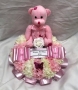 Pink Teddy Wreath Ring Stripe 4