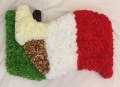 Ice Cream Cone Italian Flag