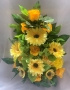 Yellow Gerbera Flat Back