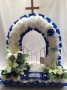 Gates Of Heaven Funeral Tribute Blue