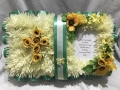 2700 Open Book Funeral Flower Chrysanth