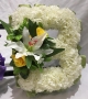 Single Letter B Funeral Tribute