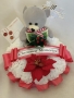 Teddy Bear Christmas Wreath Ring 3