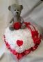 1800 Red Heart Teddy Bear Tribute