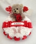 1900  Red Valentines Day Tribute Wreath 2