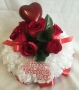 2100 Valentines Posy Rose Tribute