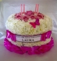 2800 Birthday Cake Flowers Tribute Pink Memorial