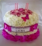 2800 Birthday Cake Flowers Tribute Pink