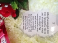 3500 Poem Heart Funeral Tribute Close Up