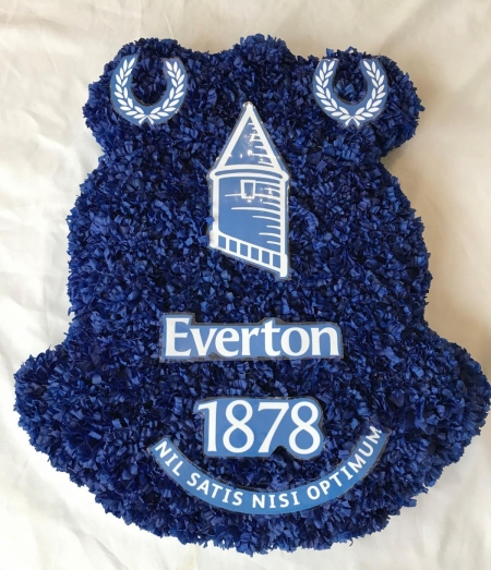 Everton Crest Funeral Tribute 2