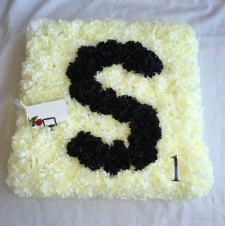 Scrabble Piece Funeral Tribute