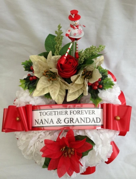 Wreath Funeral Tribute Xmas 3