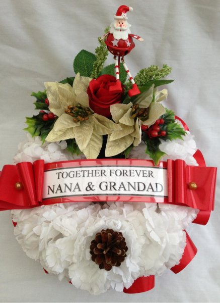 Wreath Funeral Tribute Xmas