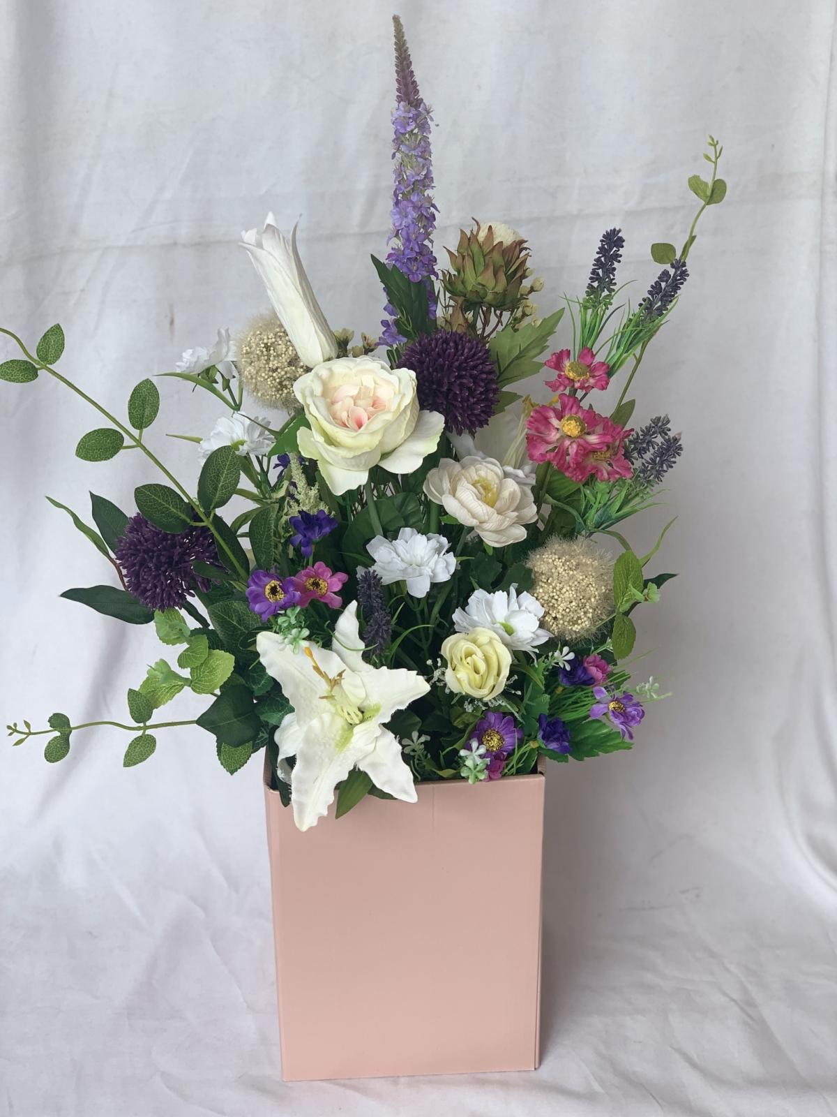 Wild Flower Box Bouquet 4