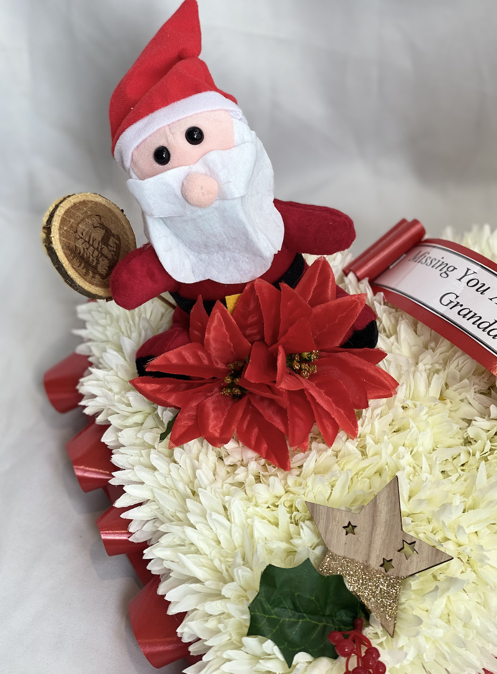 Santa Heart Close Up