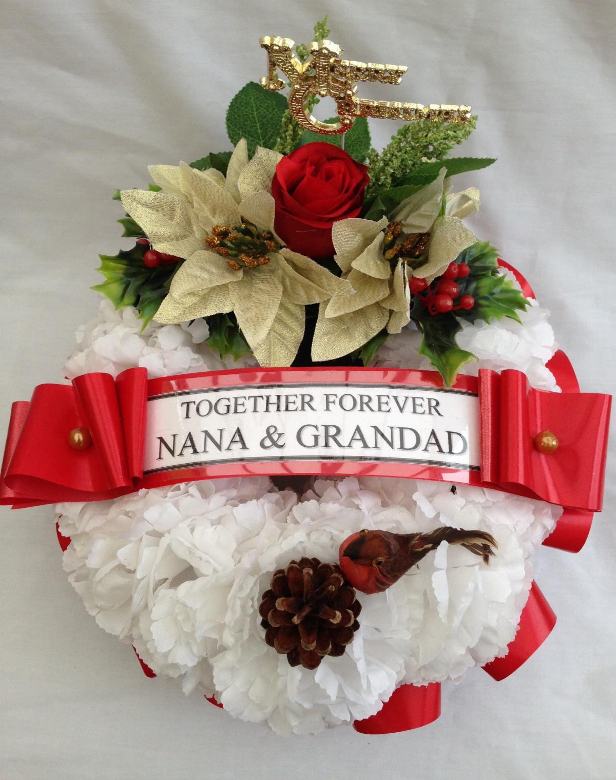 Wreath Funeral Tribute Xmas 6