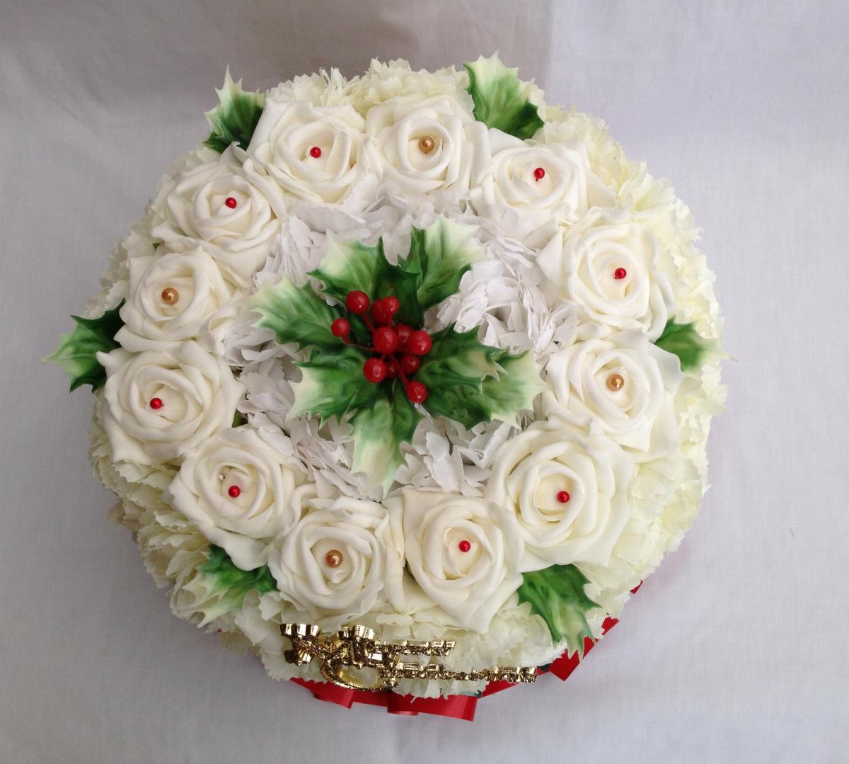 Cake Funeral Tribute Xmas 3