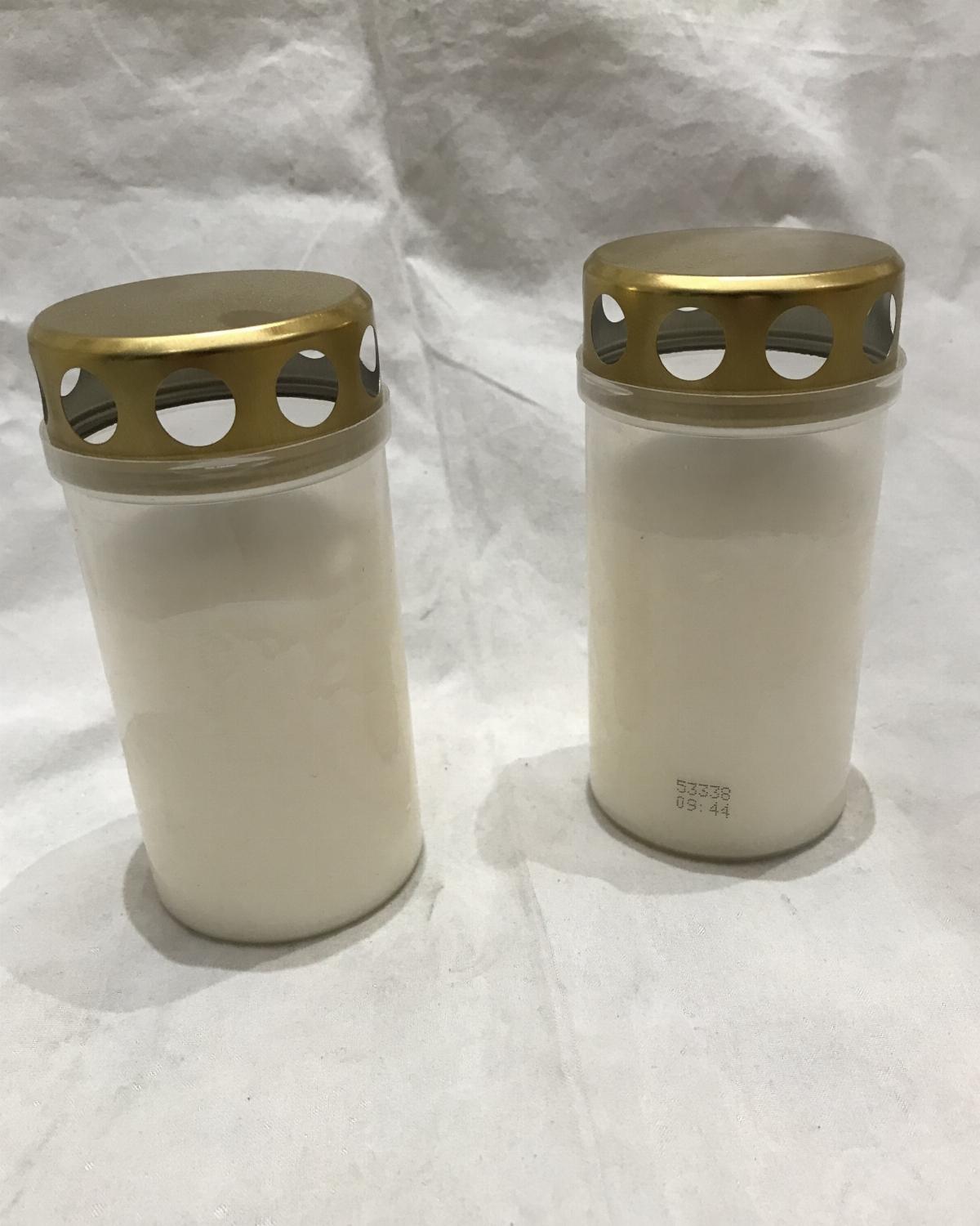 Grave Memorial Candles