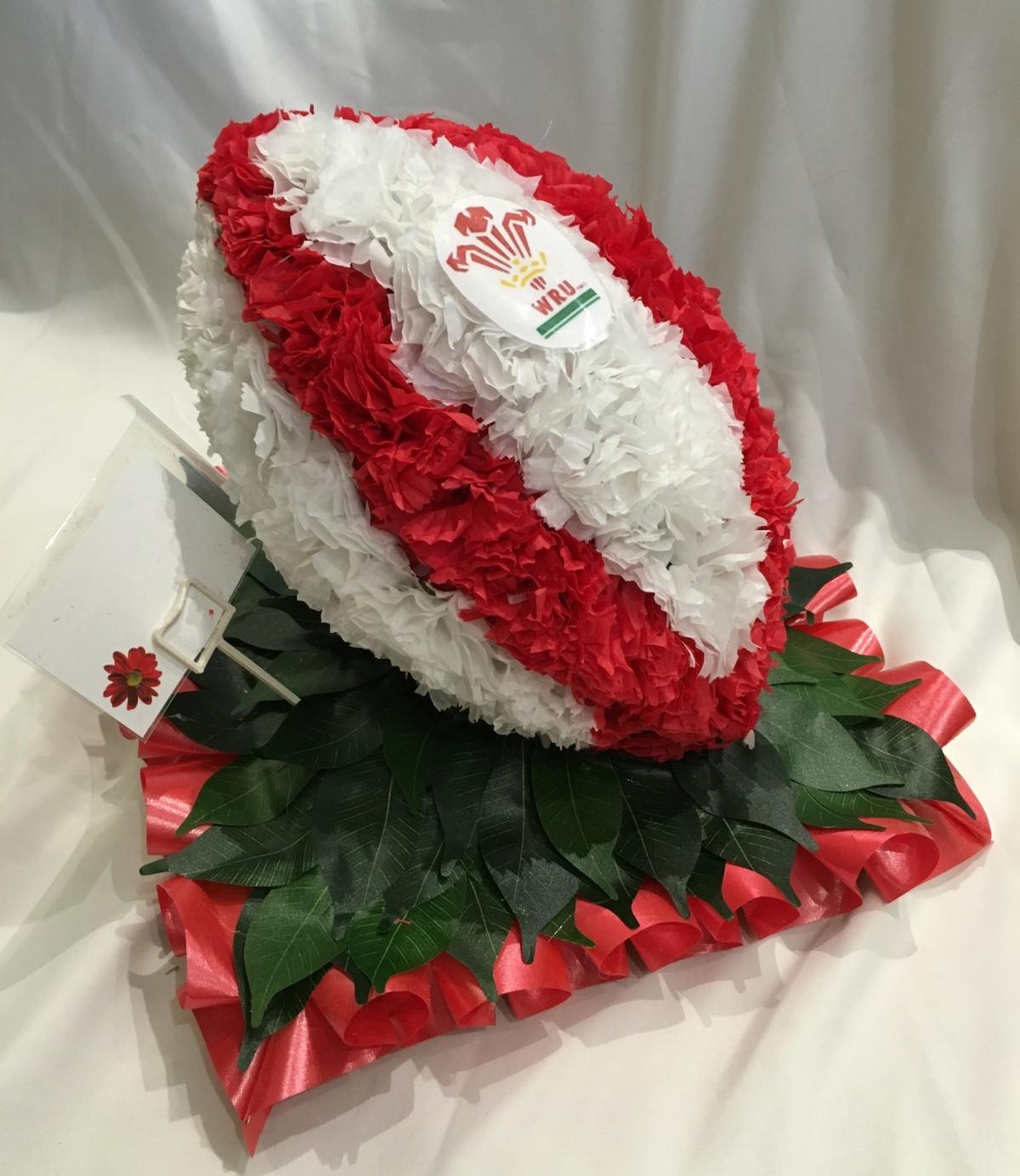 1300 Rugby Funeral Tribute Red