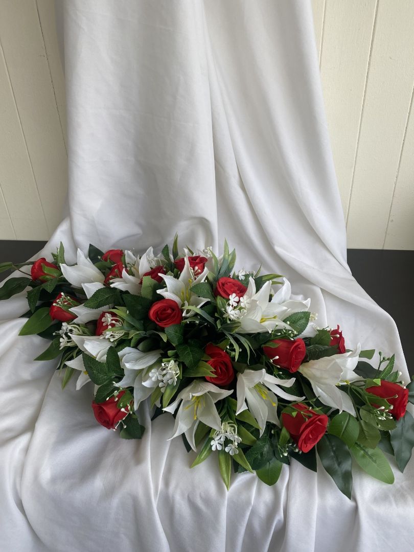 Red Rose Spray 1