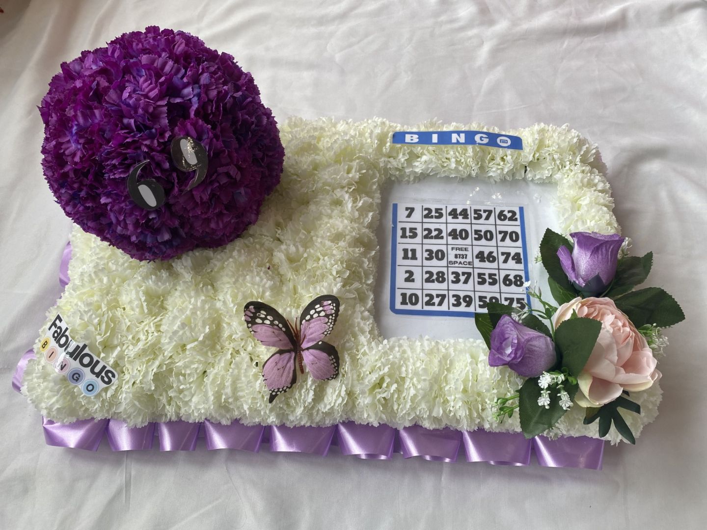 Bingo Ball Purple 1